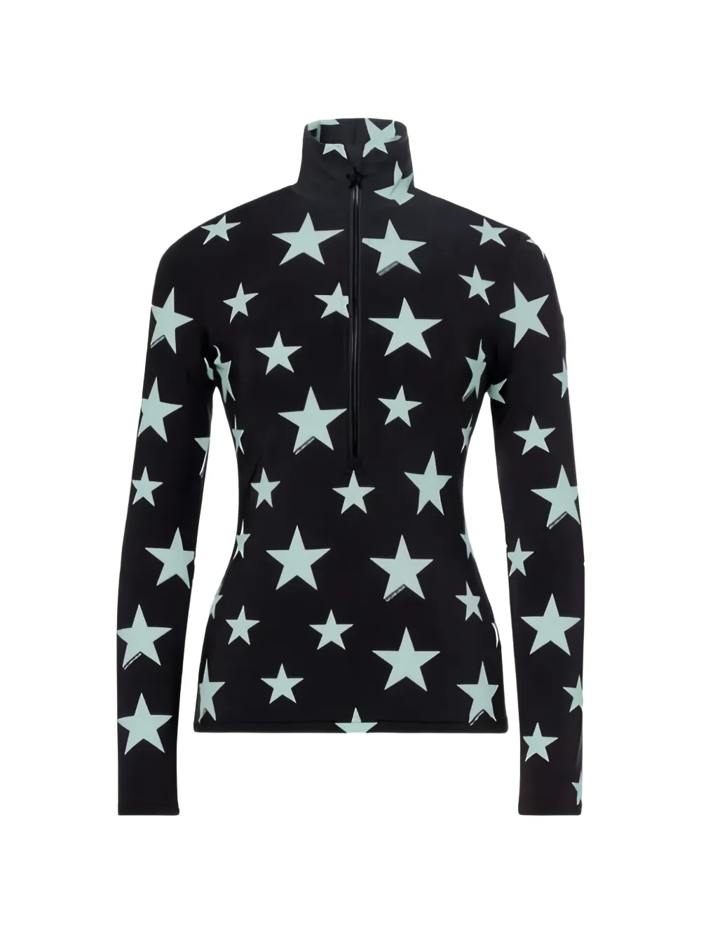 Goldbergh Lunaria star-print half-zip sweatshirt