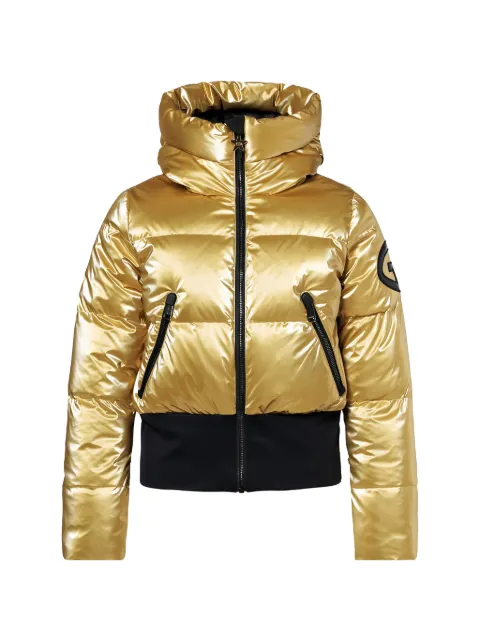 Goldbergh Bombardino metallic-effect padded ski jacket