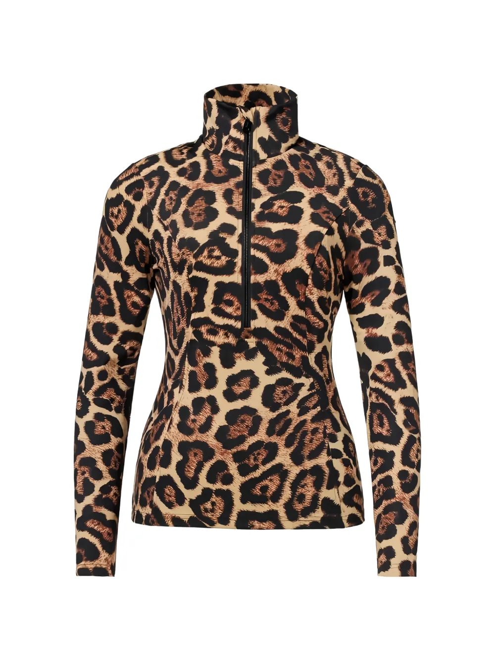Goldbergh Leona quarter-zip ski top - Braun