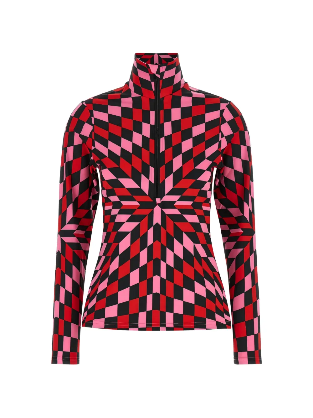 Goldbergh Chesu geometric-print sweater Zwart
