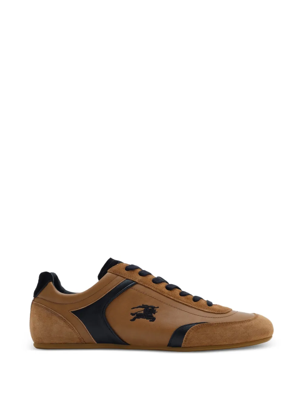 Burberry Sneakers Knight Runner in pelle - Marrone