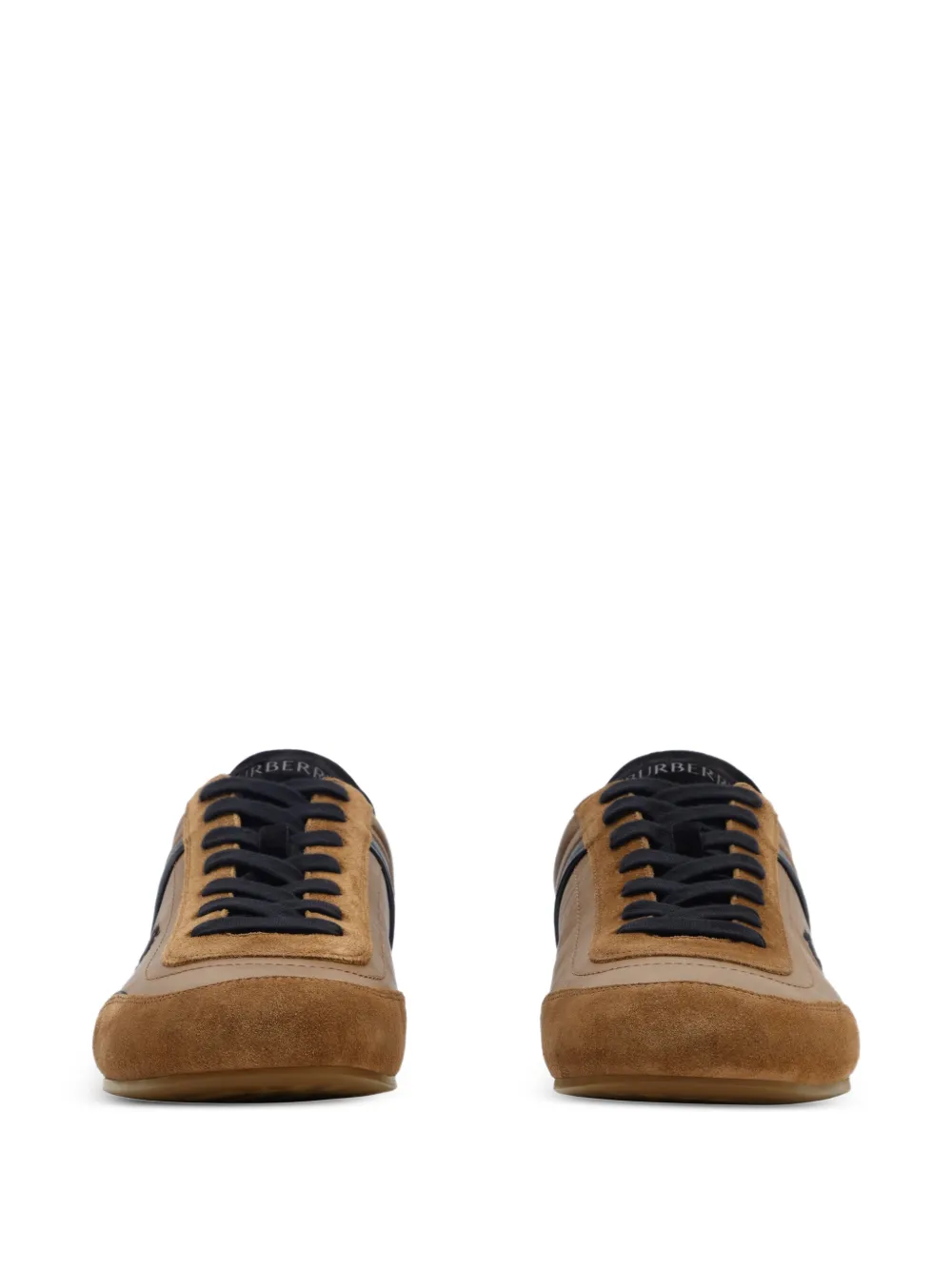 Burberry Knight Runner leather sneakers Bruin