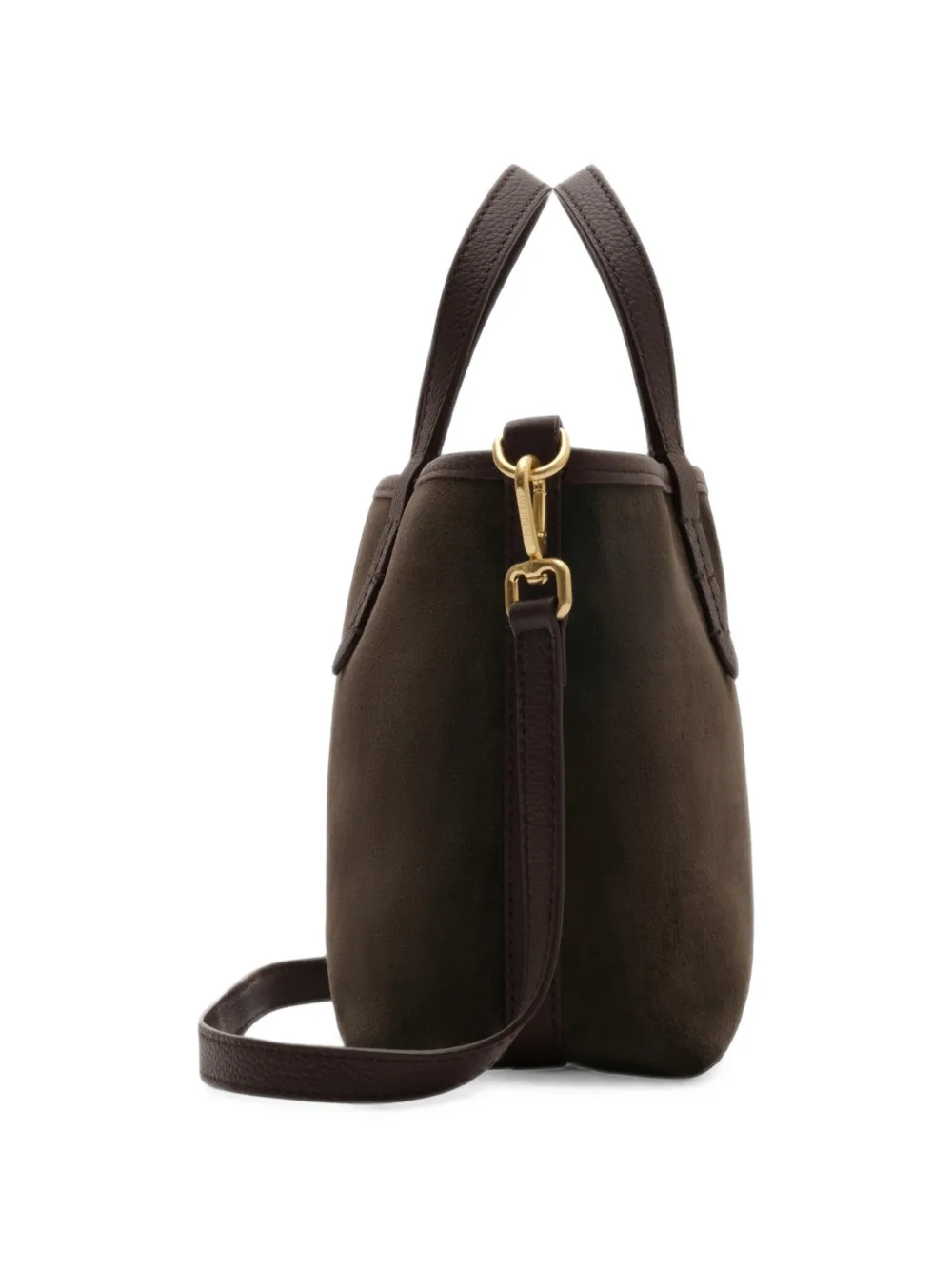 Burberry Bloomsbury omkeerbare mini-shopper Bruin