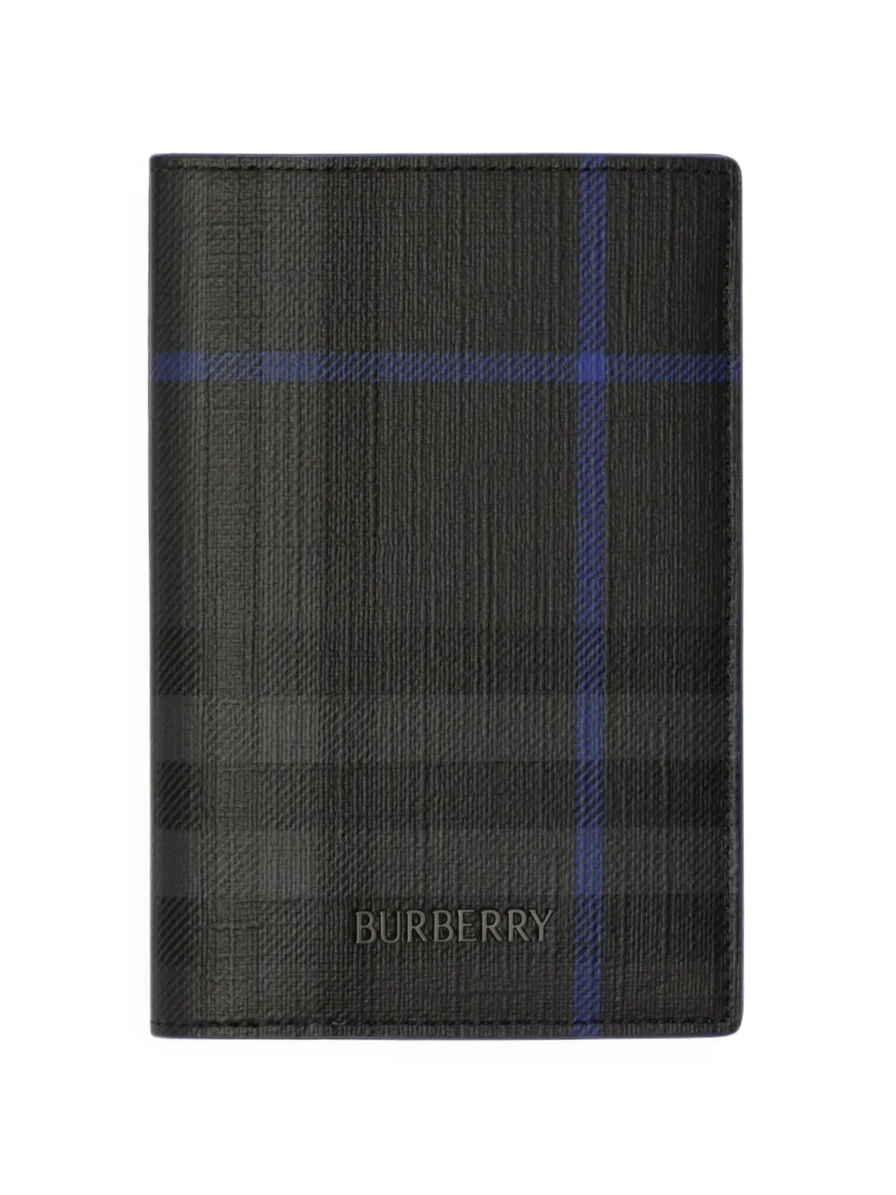 Burberry logo-detail passport holder Zwart