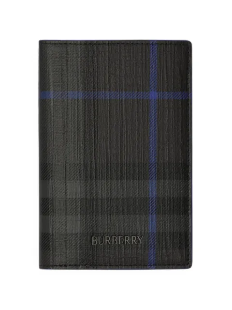 Burberry logo-detail passport holder