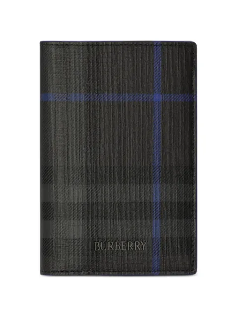 Burberry logo-detail passport holder