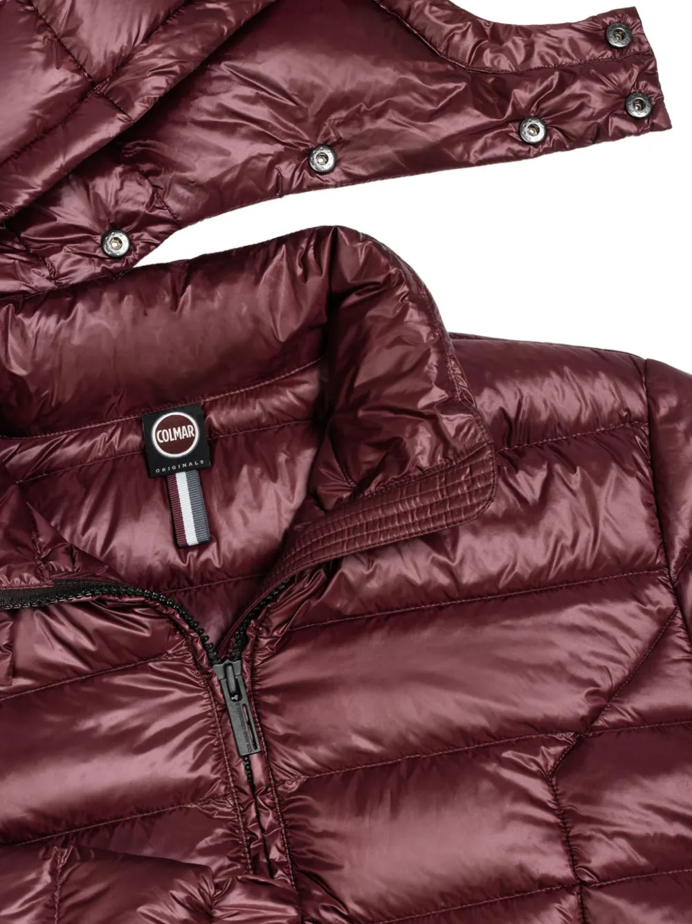 Colmar Gewatteerd jack met capuchon Rood