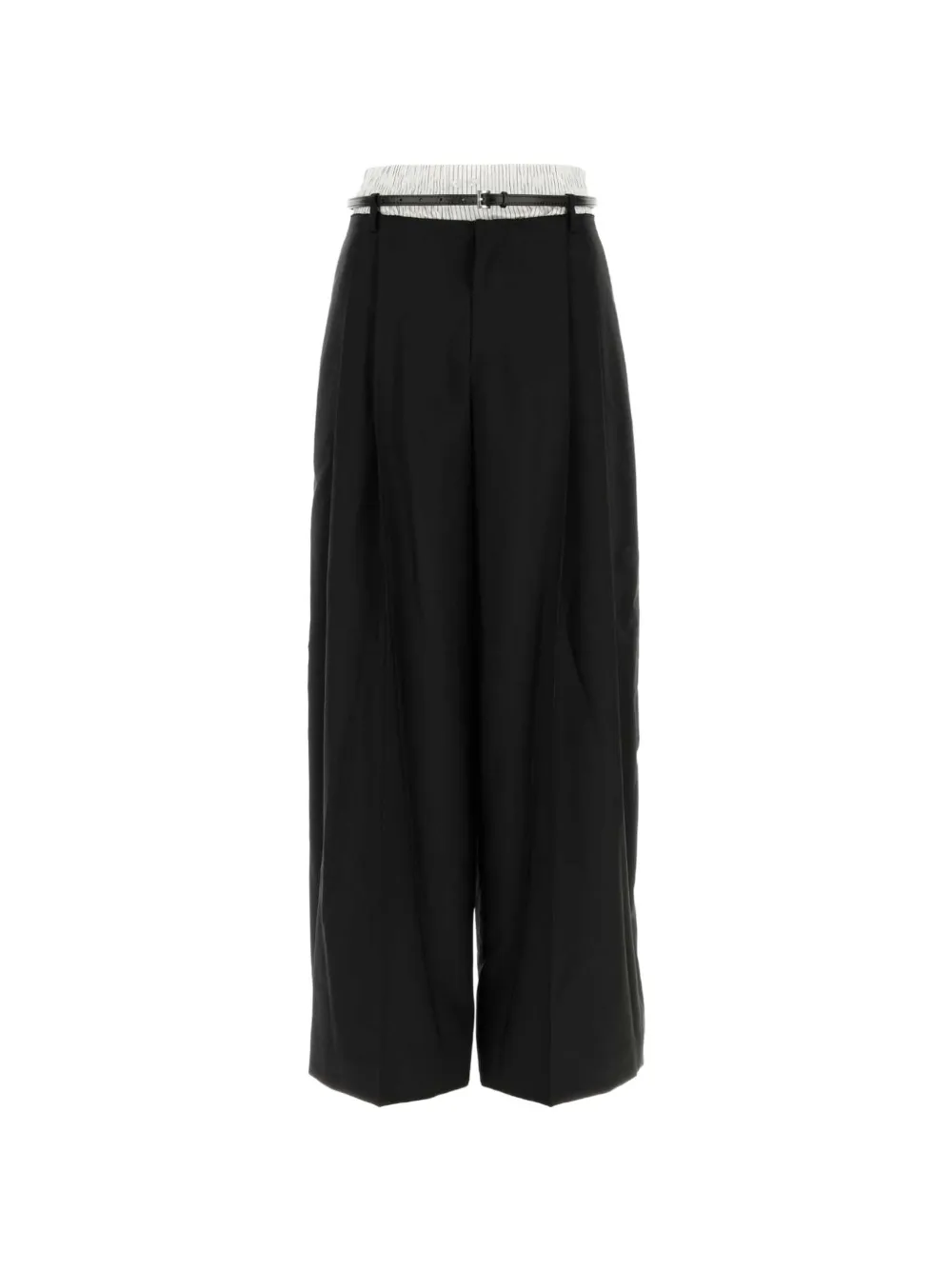 Alexander Wang mid-rise layered boxer tailored pants