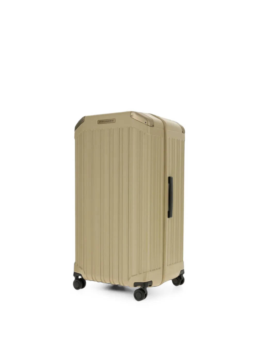 PIQUADRO ridged hard-shell suitcase - Toni neutri