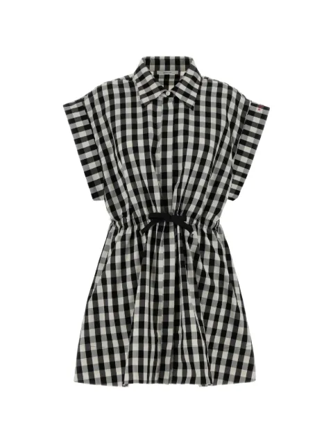 Givenchy gingham A-line mini shirt dress