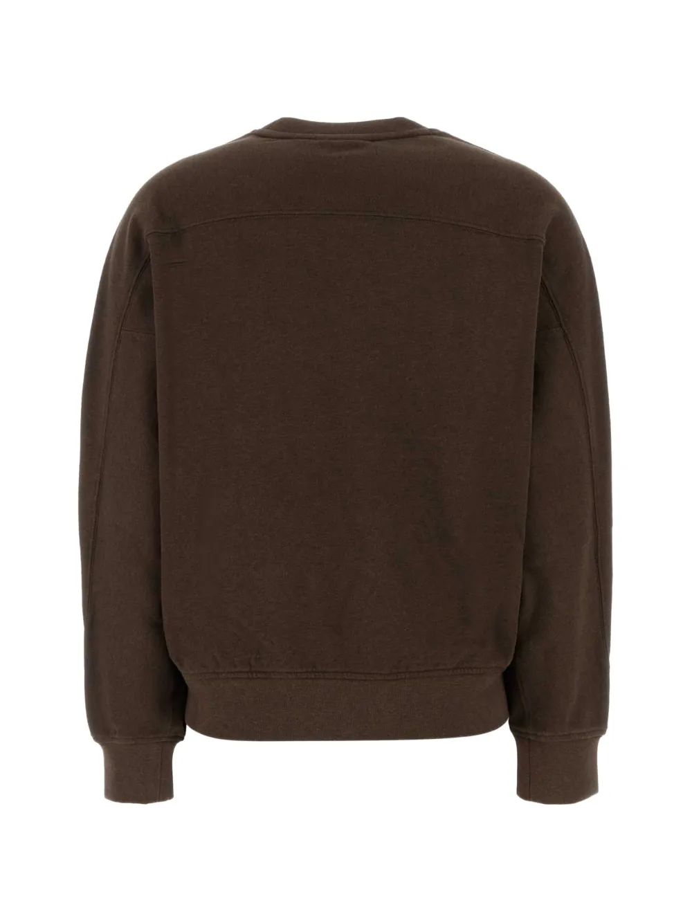 Maison Kitsuné Sweater met geborduurd logo Bruin