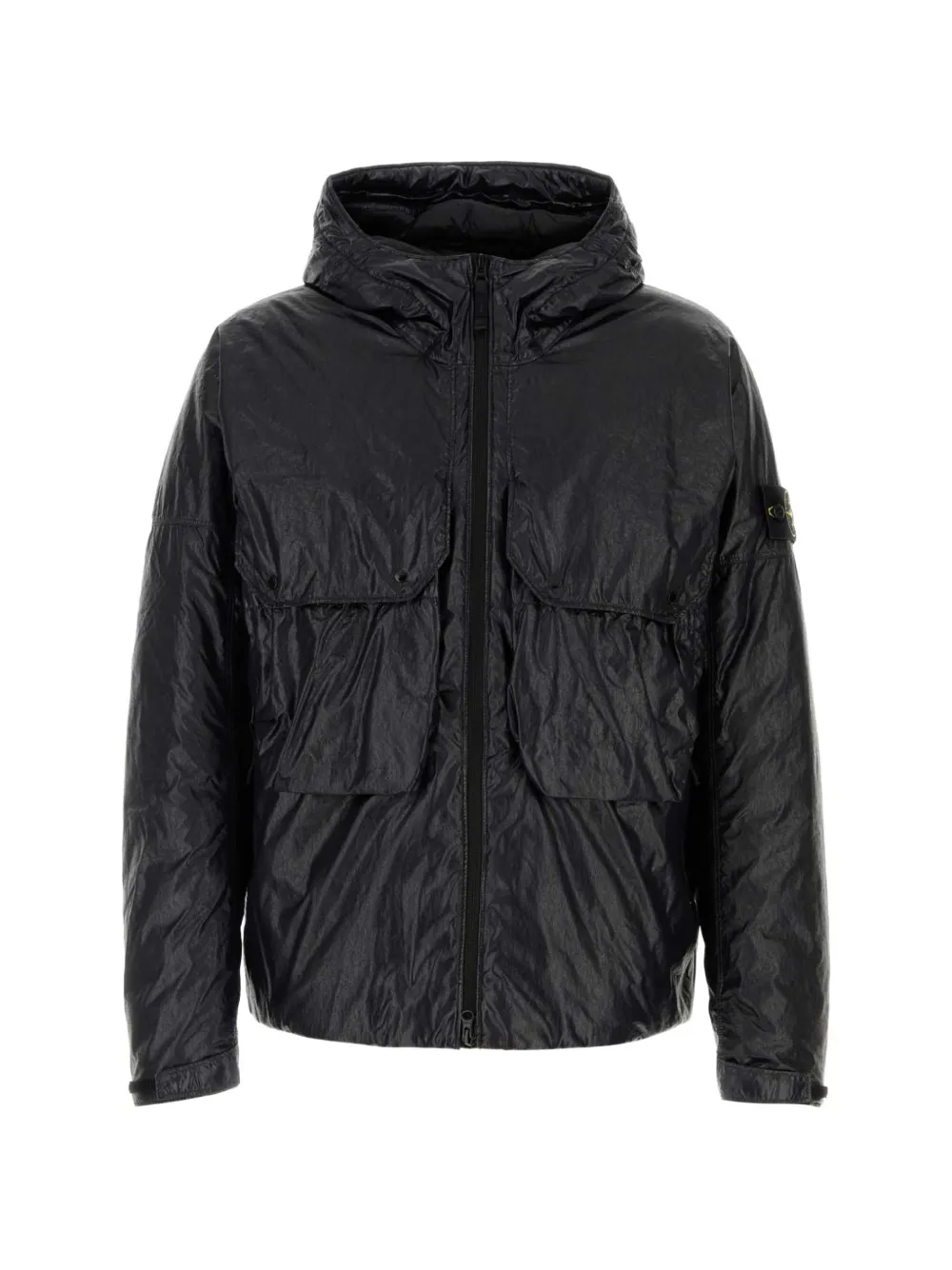 Stone Island 4100056 light nylon 3L-TC jacket - Nero