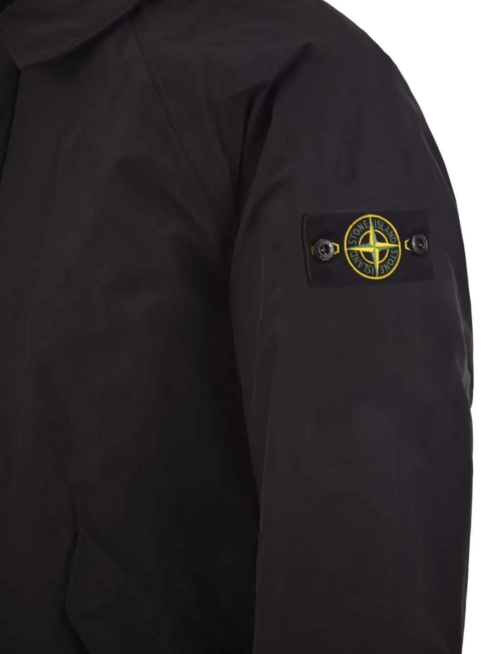 Stone Island Micro Reps パデッドコート | ブラック | FARFETCH JP