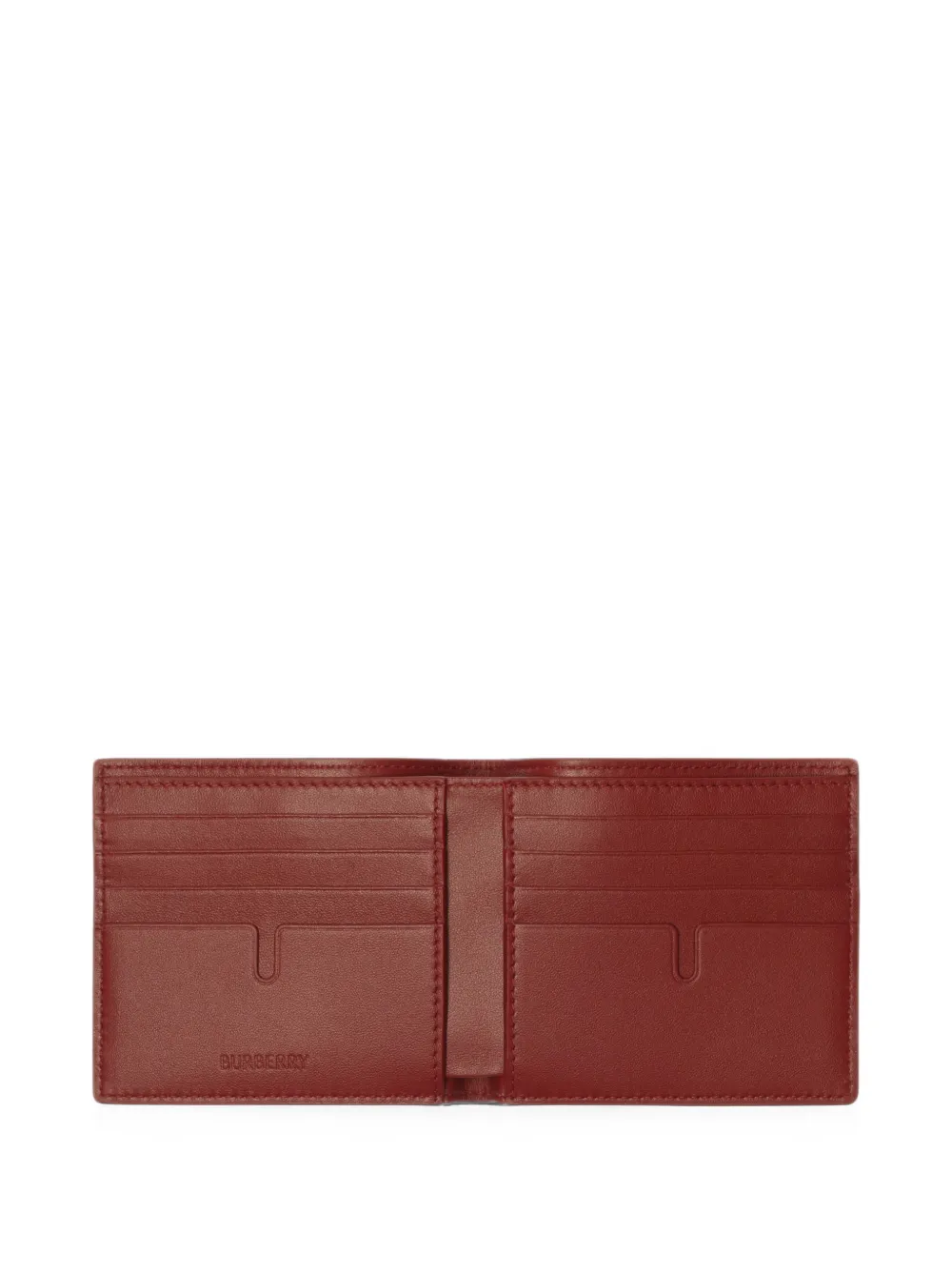 Burberry Portemonnee met logodetail Zwart