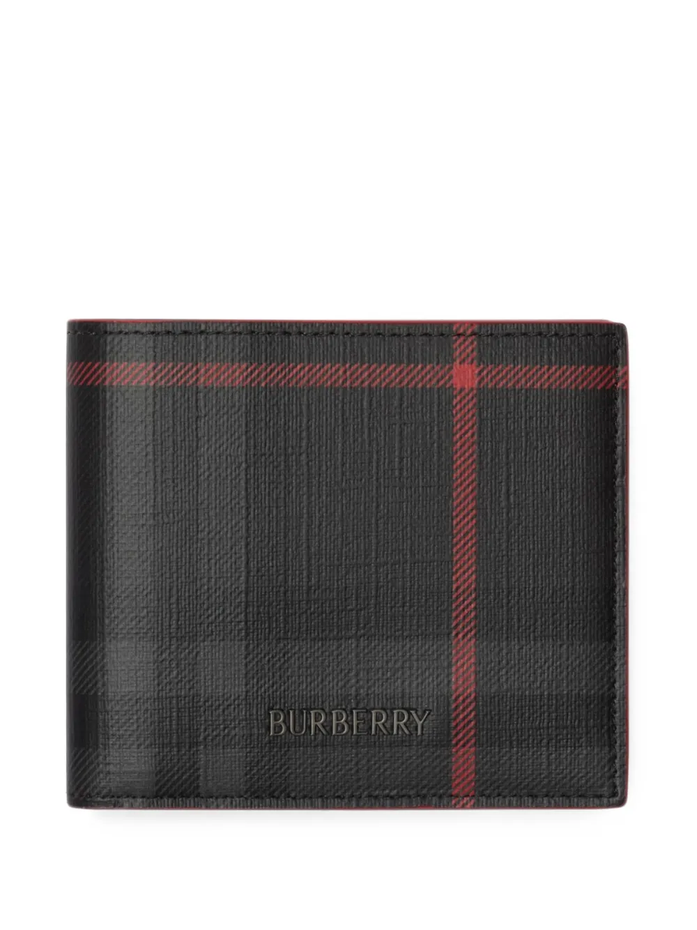 Burberry logo-detail bi-fold wallet - Nero