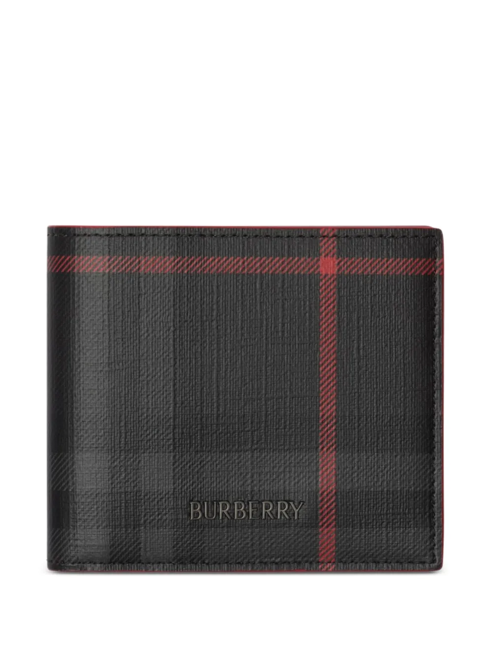 Burberry logo-detail bi-fold wallet - Nero