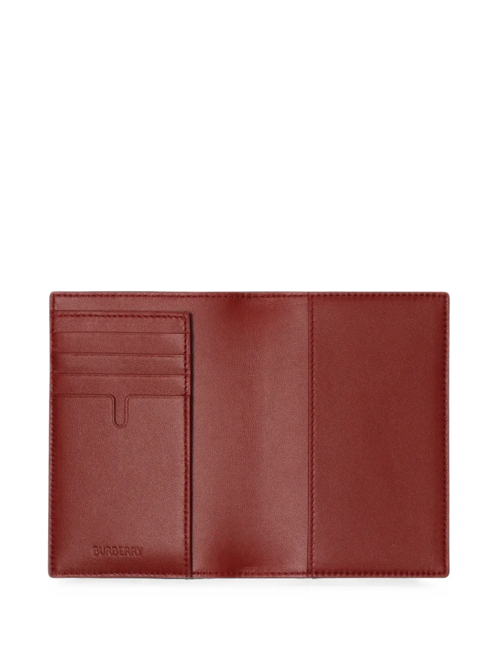 Burberry Paspoorthoes met logodetail Zwart
