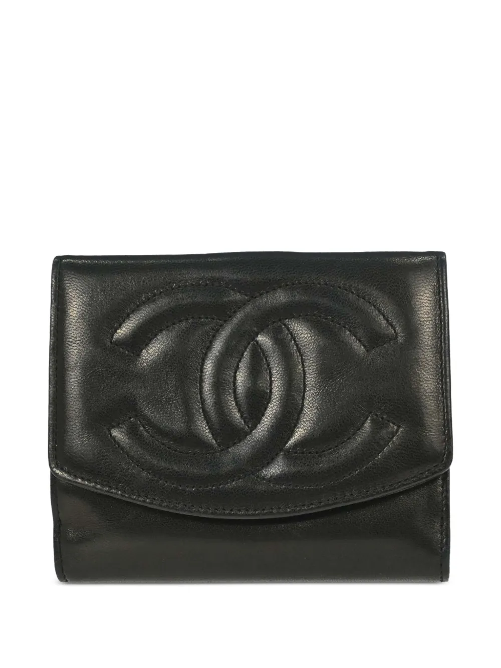CHANEL Pre-Owned Portafoglio CC in pelle 1995 - Nero
