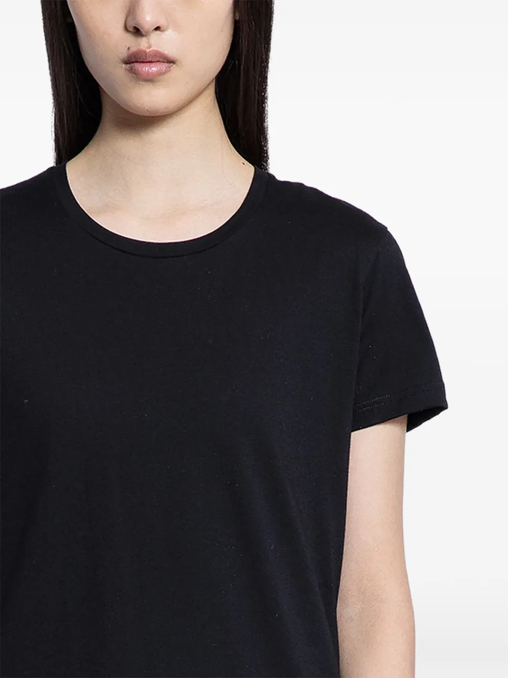 Moncler T-shirt met logopatch Zwart