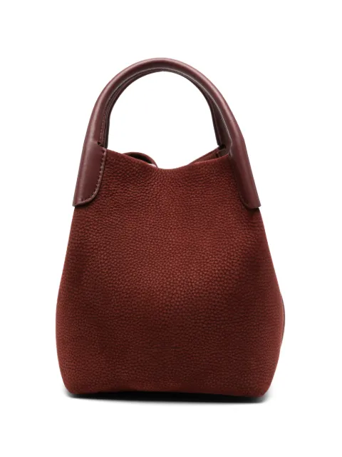 Loro Piana Bale pebbled-leather tote bag