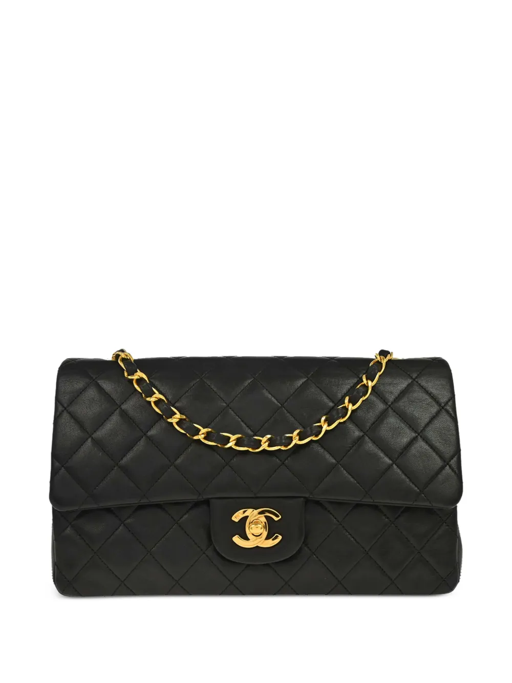 CHANEL Pre-Owned Borsa a spalla media 1990 - Nero