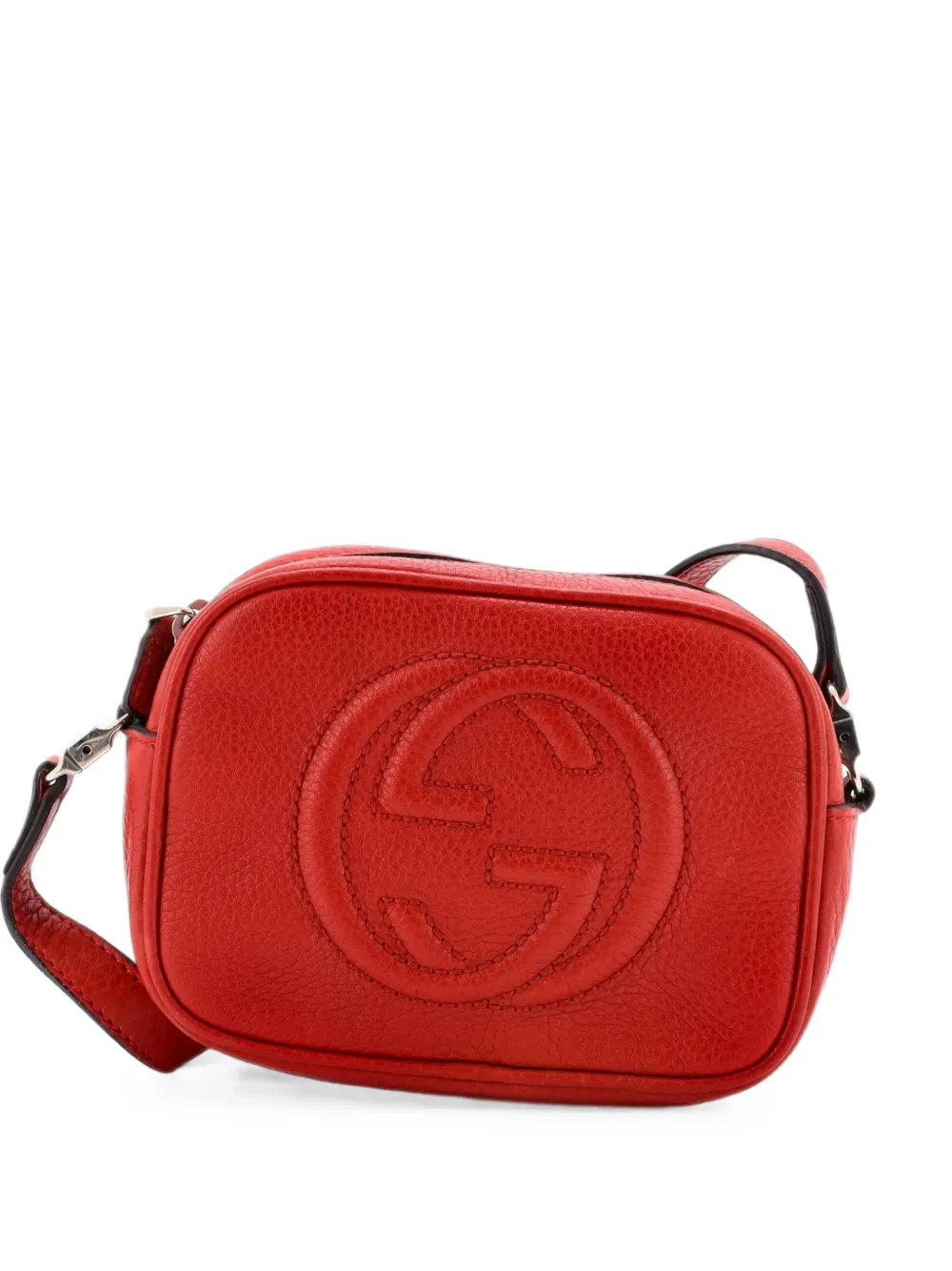 Gucci Pre-Owned Soho Disco Leather Mini crossbody bag - Rosso