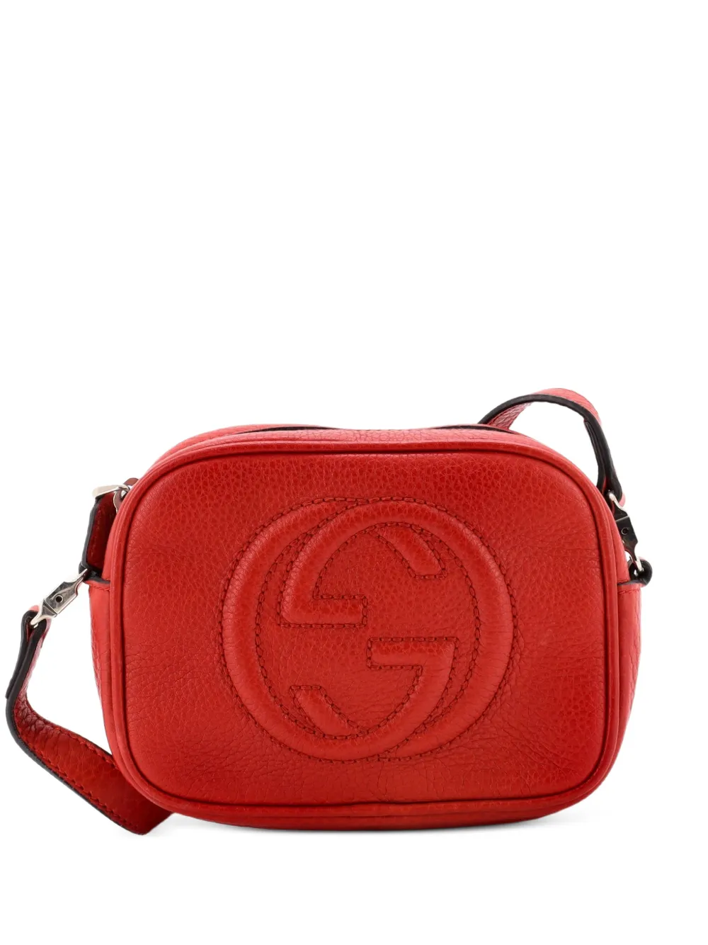 Gucci Pre-Owned Soho Disco Leather Mini crossbody bag - Rosso