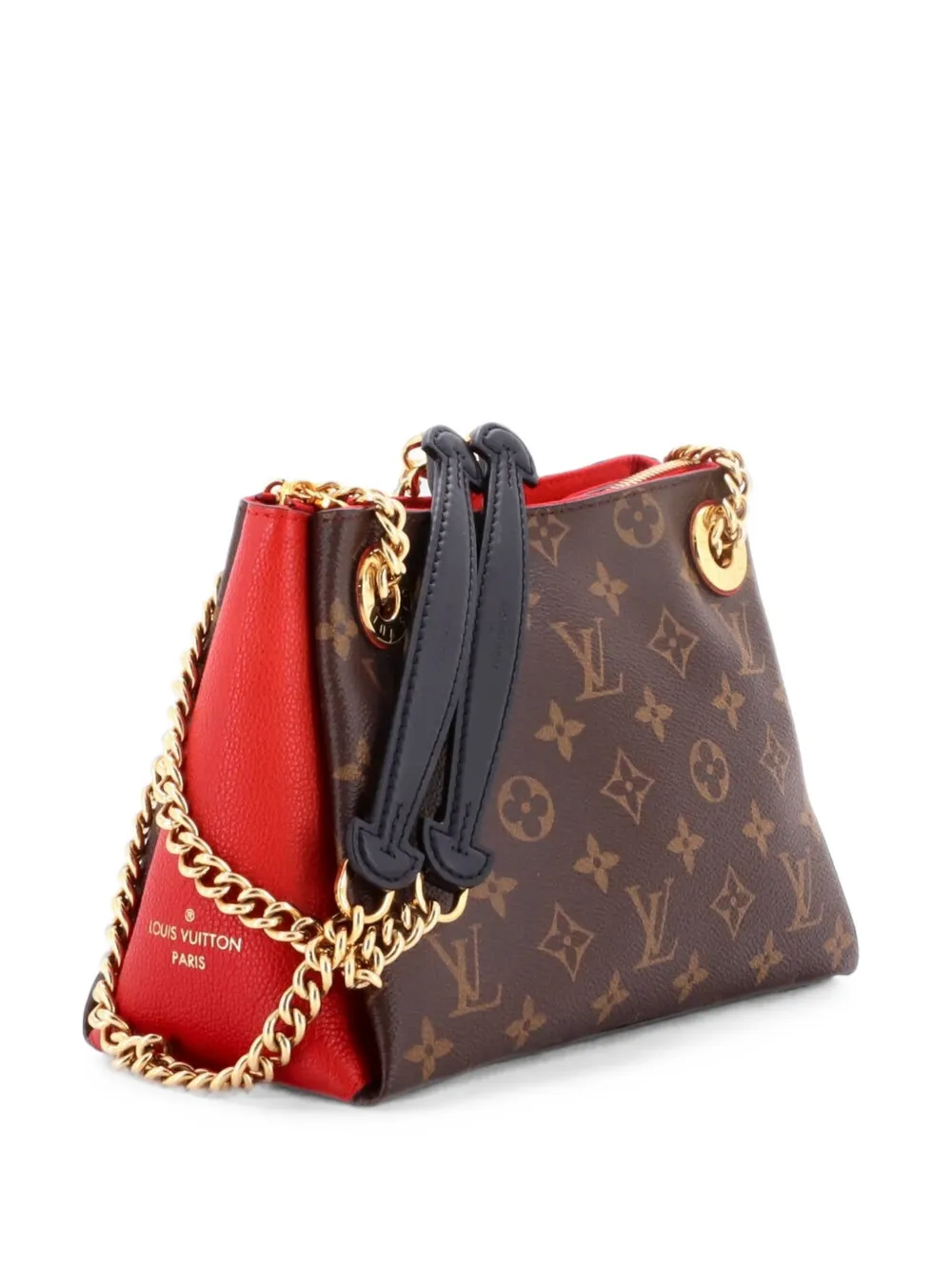 Louis Vuitton Pre-Owned Surene Handbag Monogram Canvas with Leather BB shoulder bag - Rosso