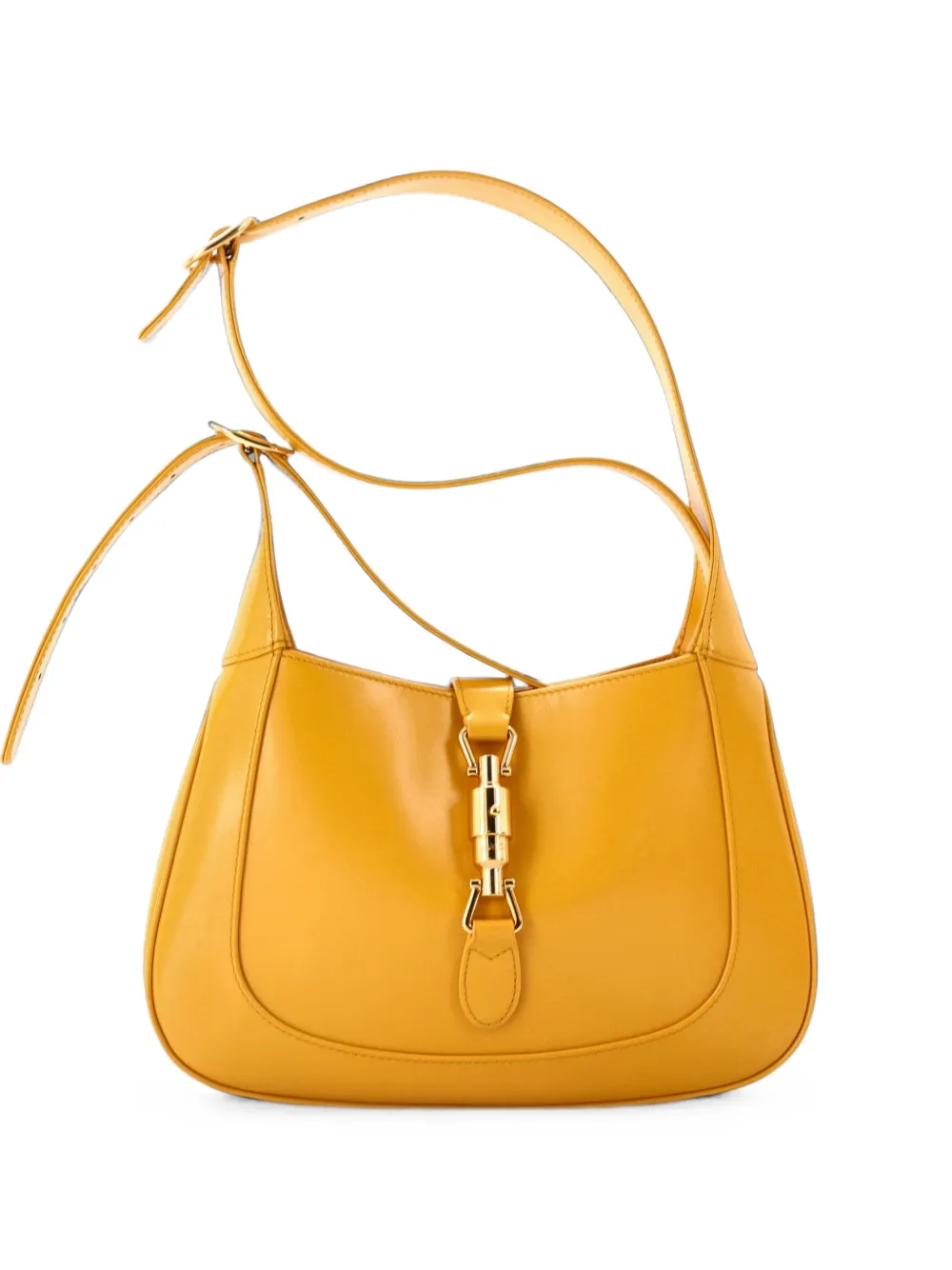 Gucci Pre-Owned Borsa passepartout Jackie 1961 piccola in pelle - Giallo