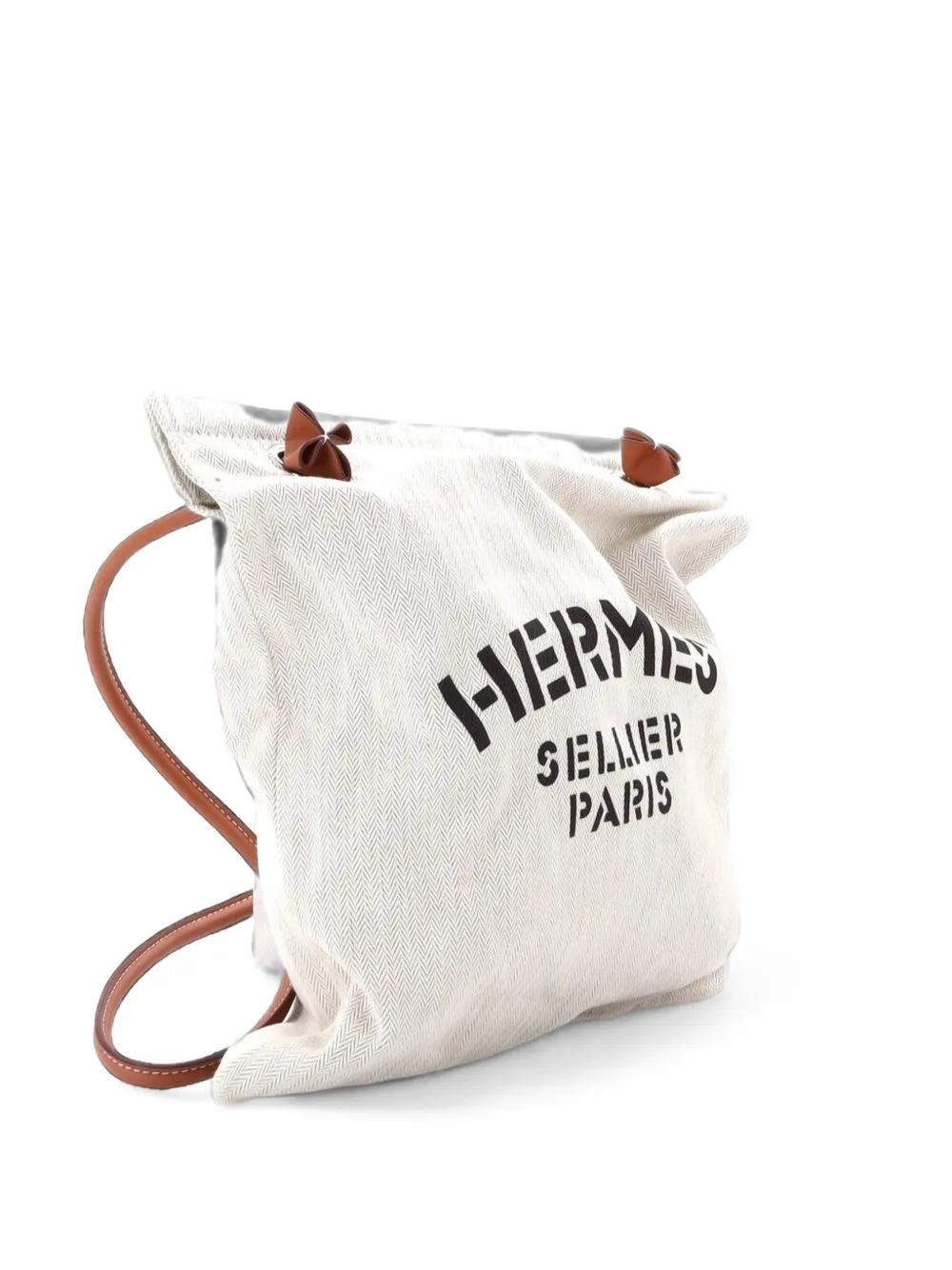 Hermès Pre-Owned Aline Bag Toile MM crossbody bag - Braun