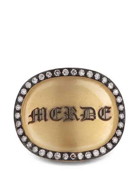 Sylva & Cie Merde diamond ring
