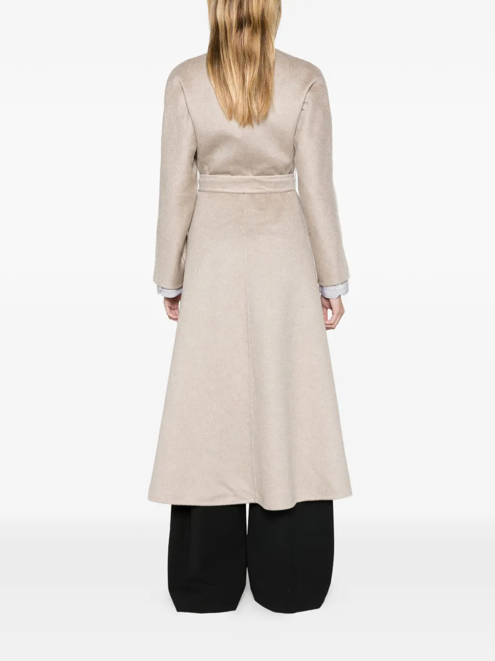 Max Mara cashmere Redingote coat sand Beige