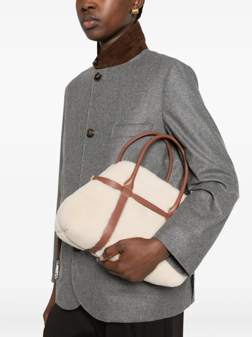 Loro Piana small Ghiera tote bag Beige