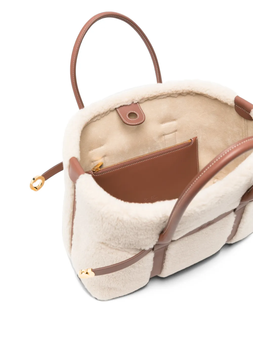 Loro Piana small Ghiera tote bag Beige