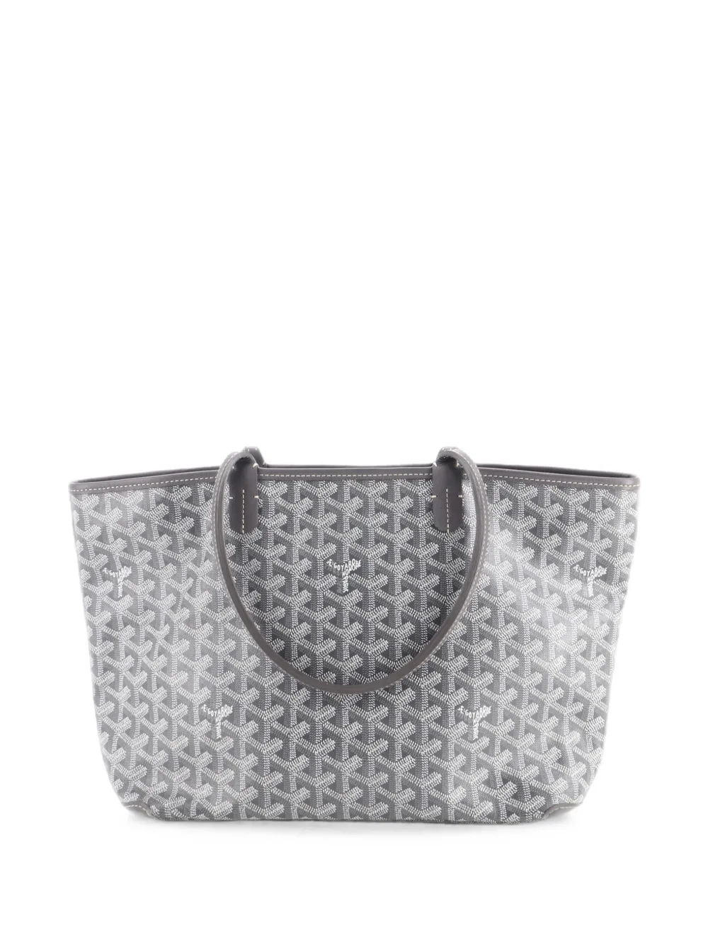 Goyard Pre-Owned Borsa tote Artois PM in tela cerata - Grigio