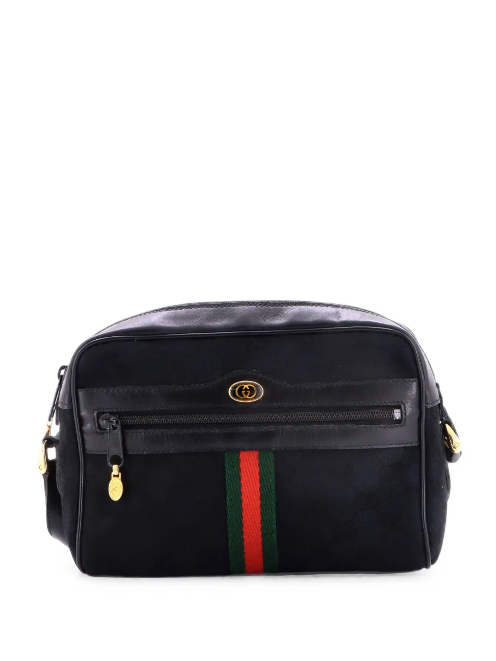 Gucci Pre-Owned Vintage Ophidia GG Canvas Small shoulder bag - Nero