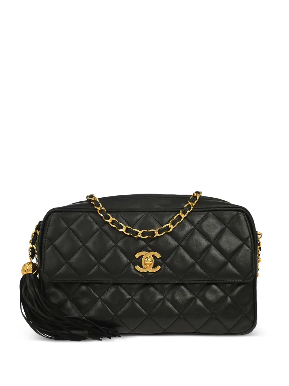 CHANEL Pre-Owned Borsa a tracolla Camera piccola 1995 - Nero