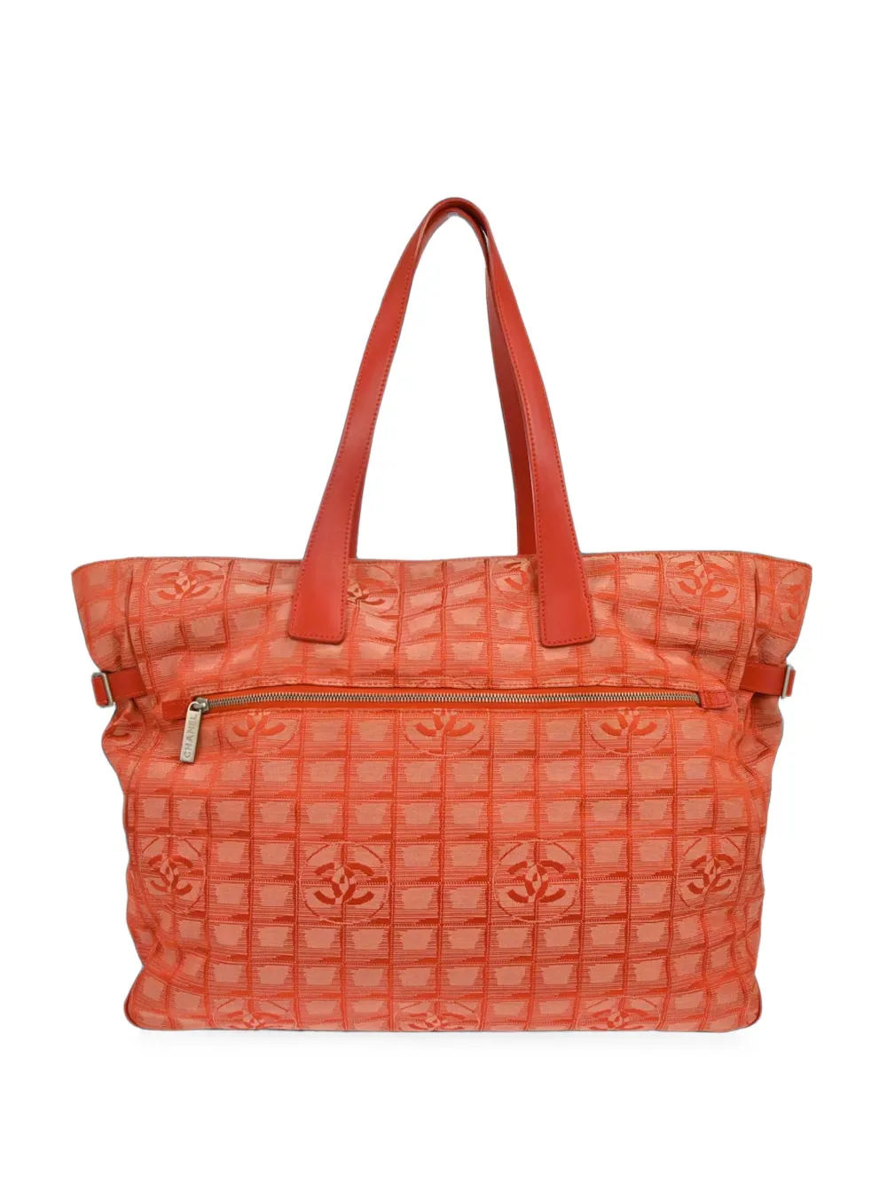 CHANEL Pre-Owned Borsa tote Travel Line 2002 - Arancione