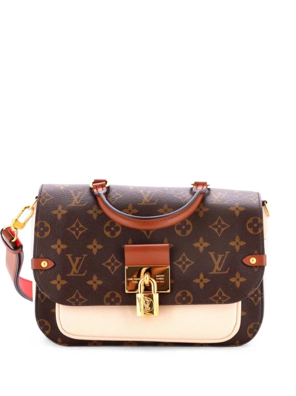Louis Vuitton Pre-Owned Vaugirard Handbag Monogram Canvas with Leather satchel - Toni neutri