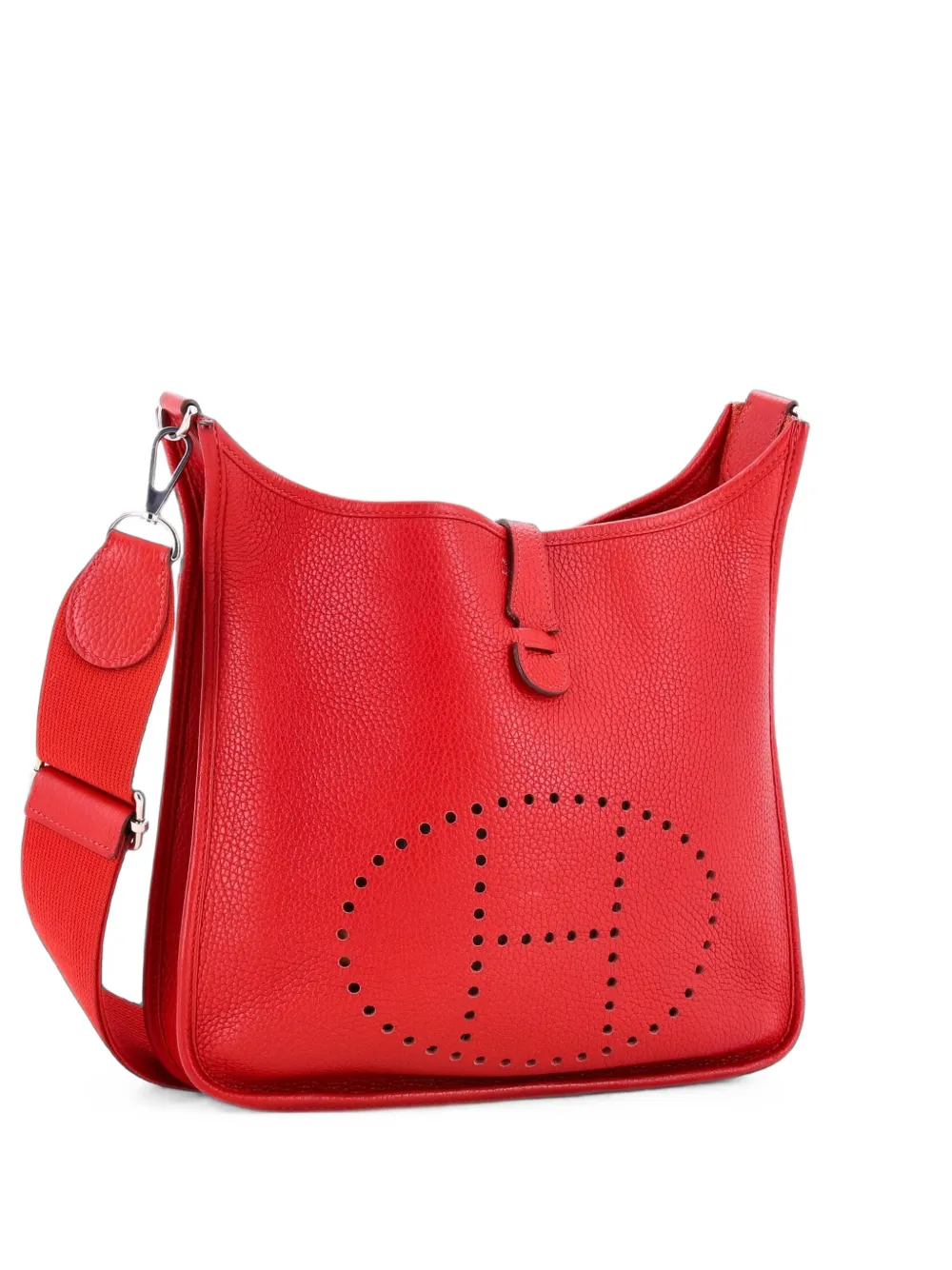 Hermès Pre-Owned Evelyne Bag Gen III Clemence PM Umhängetasche - Rot