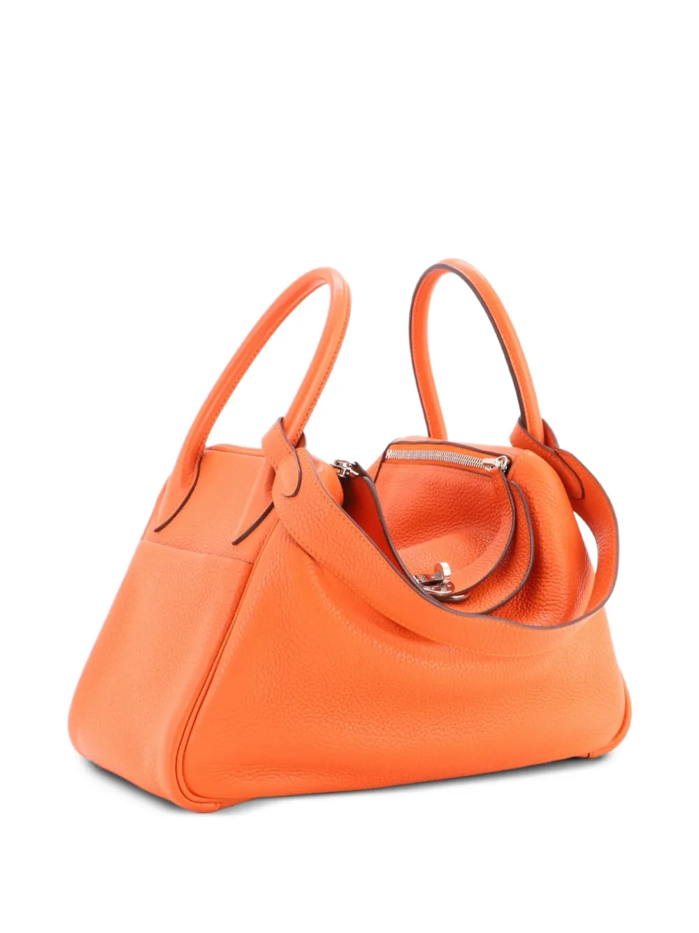 Hermès Pre-Owned Borsa a spalla Clemence 30 - Arancione