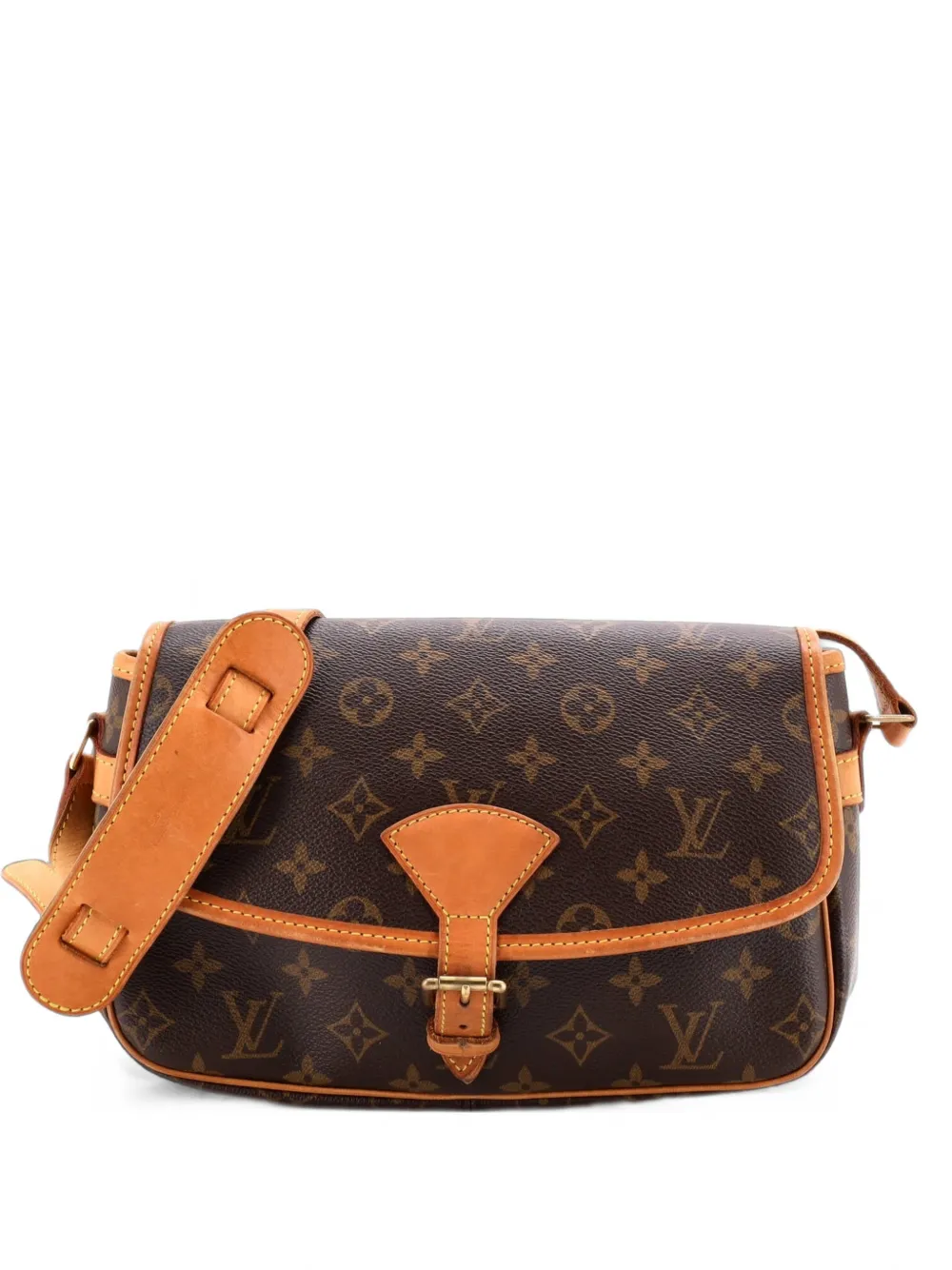 Louis Vuitton Pre-Owned Borsa a mano Sologne in tela con monogramma e tracolla - Marrone