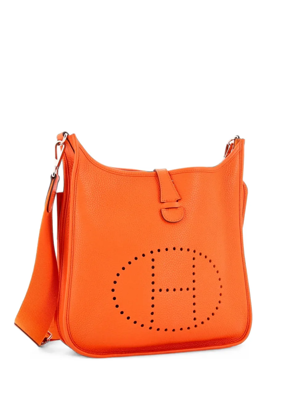 Hermès Pre-Owned Evelyne Bag Gen III Clemence PM crossbody bag - Orange
