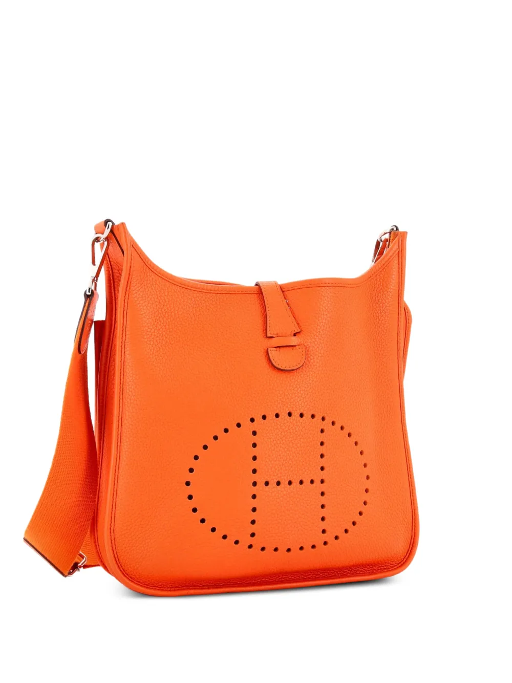 Hermès Pre-Owned Evelyne Bag Gen III Clemence PM crossbody bag - Arancione