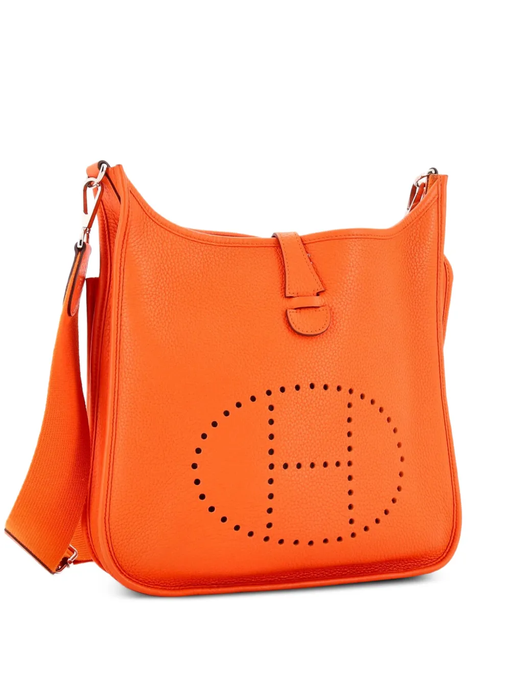 Hermès Pre-Owned Evelyne Bag Gen III Clemence PM crossbody bag - Arancione