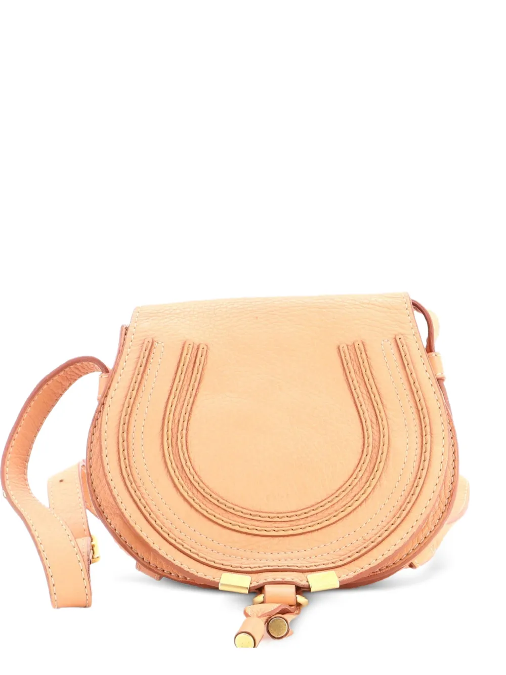 Chloé Pre-Owned Marcie Leather Small crossbody bag - Rosa