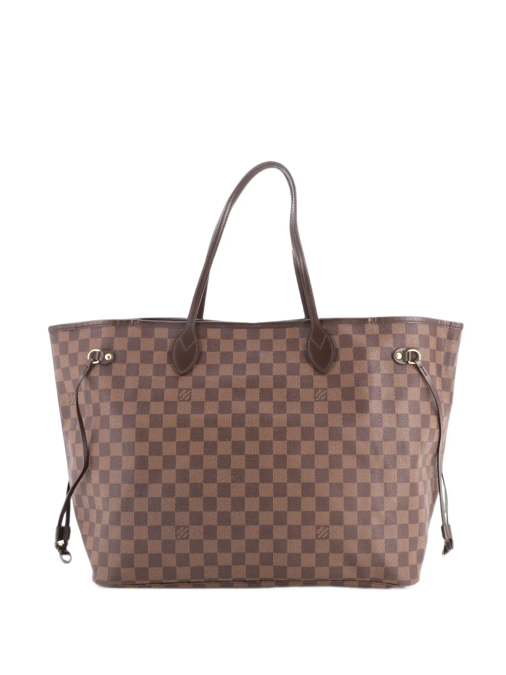 Louis Vuitton Pre-Owned Neverfull GM Damier Tote Bag - Braun