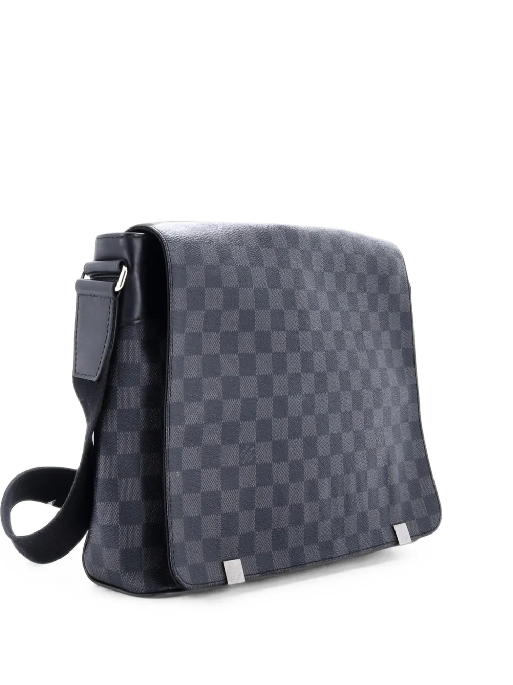 Louis Vuitton Pre-Owned District NM Messenger Bag Damier Graphite MM crossbody bag - Nero