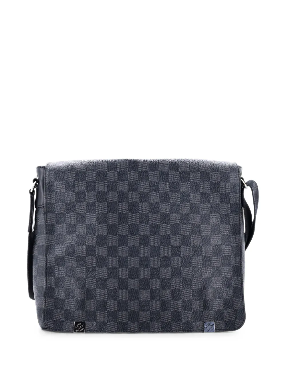 Louis Vuitton Pre-Owned District NM Messenger Bag Damier Graphite MM crossbody bag - Nero