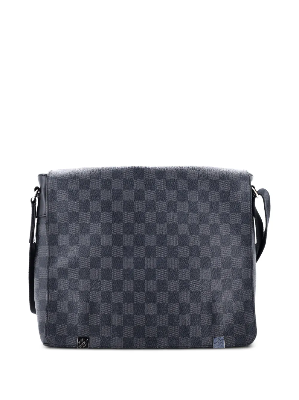 Louis Vuitton Pre-Owned District NM Messenger Bag Damier Graphite MM crossbody bag - Nero